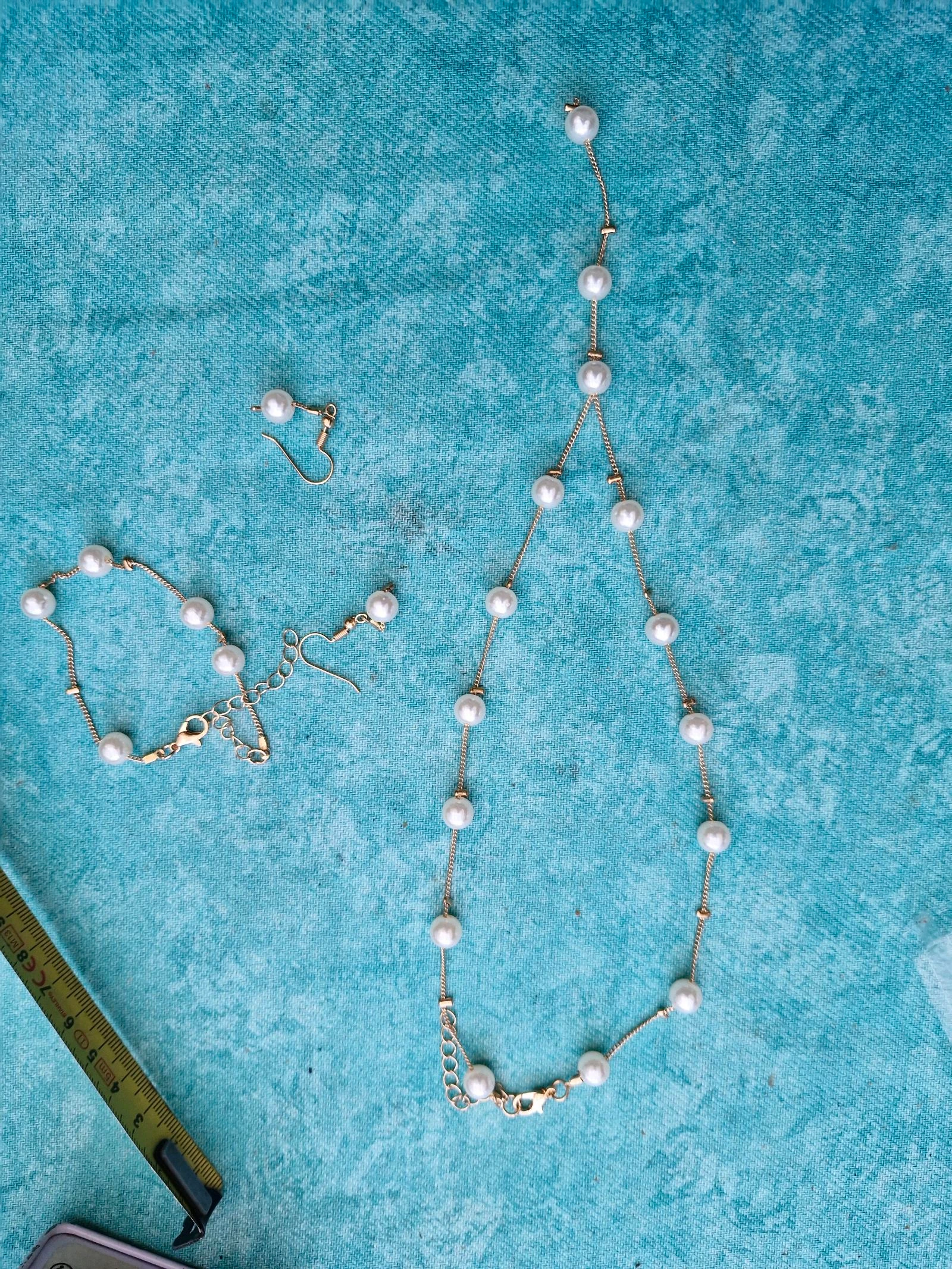Necklace, bracelet, earrings set – photo 2